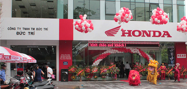 Honda Đức Trí thuộc danh sách đại lý Honda tại Hà Nội uy tín