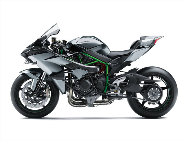 xe đẹp nhất thế giới moto Kawasaki Ninja H2R