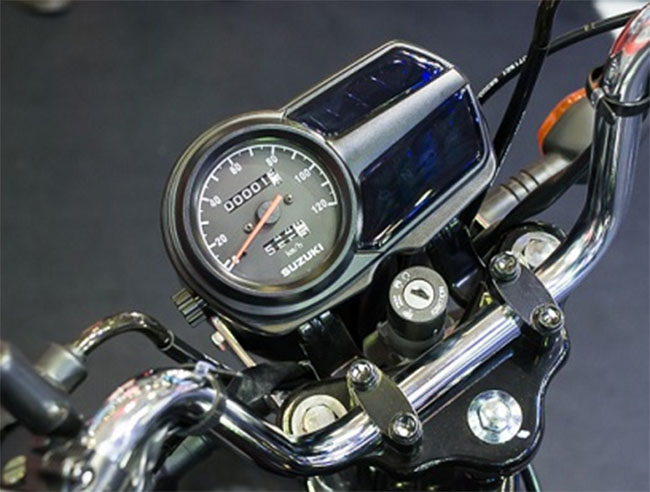 Mặt đồng hồ hiện đại tinh tế của Suzuki GD110 giá dưới 40 triệu 