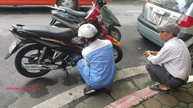 dịch vụ sửa xe máy tận nơi Việt Á Motor