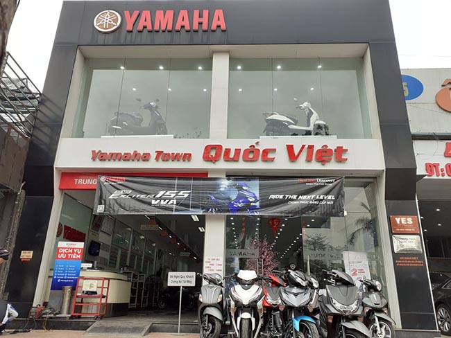 đại lý bán đúng giá nhất hà nội Yamaha Town Quốc Việt