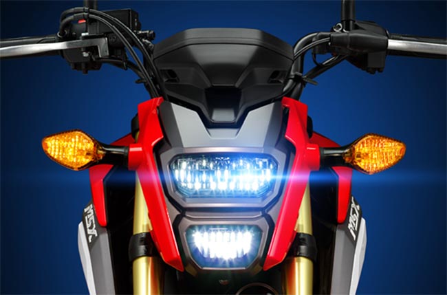 hệ thống đèn pha xe moto Honda MSX